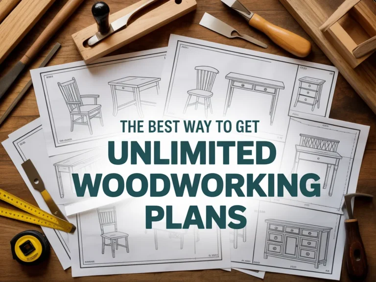 The Best Way to Get Unlimited Woodworking Plans Without Paying Monthly Memberships